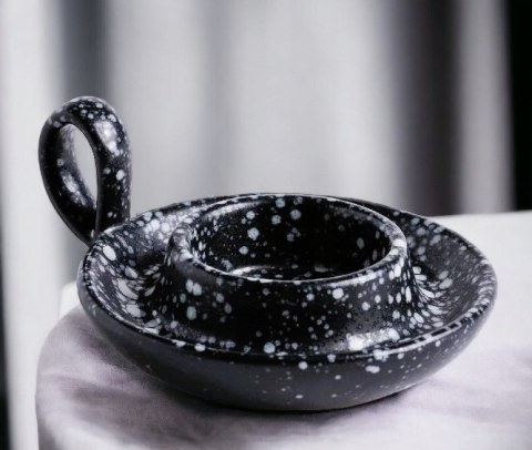 Ceramiczna kadzielnica podstawka na węgielek trybularzowy i kadzidło świecę Ceramiczna kadzielnica podstawka na węgielek trybularzowy i kadzidło świecę