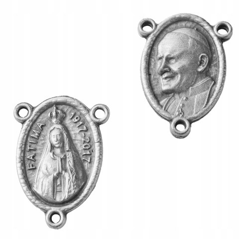 Łącznik do różańca Maryja Fatima św. Jan Paweł II Łącznik do różańca Maryja Fatima św. Jan Paweł II
